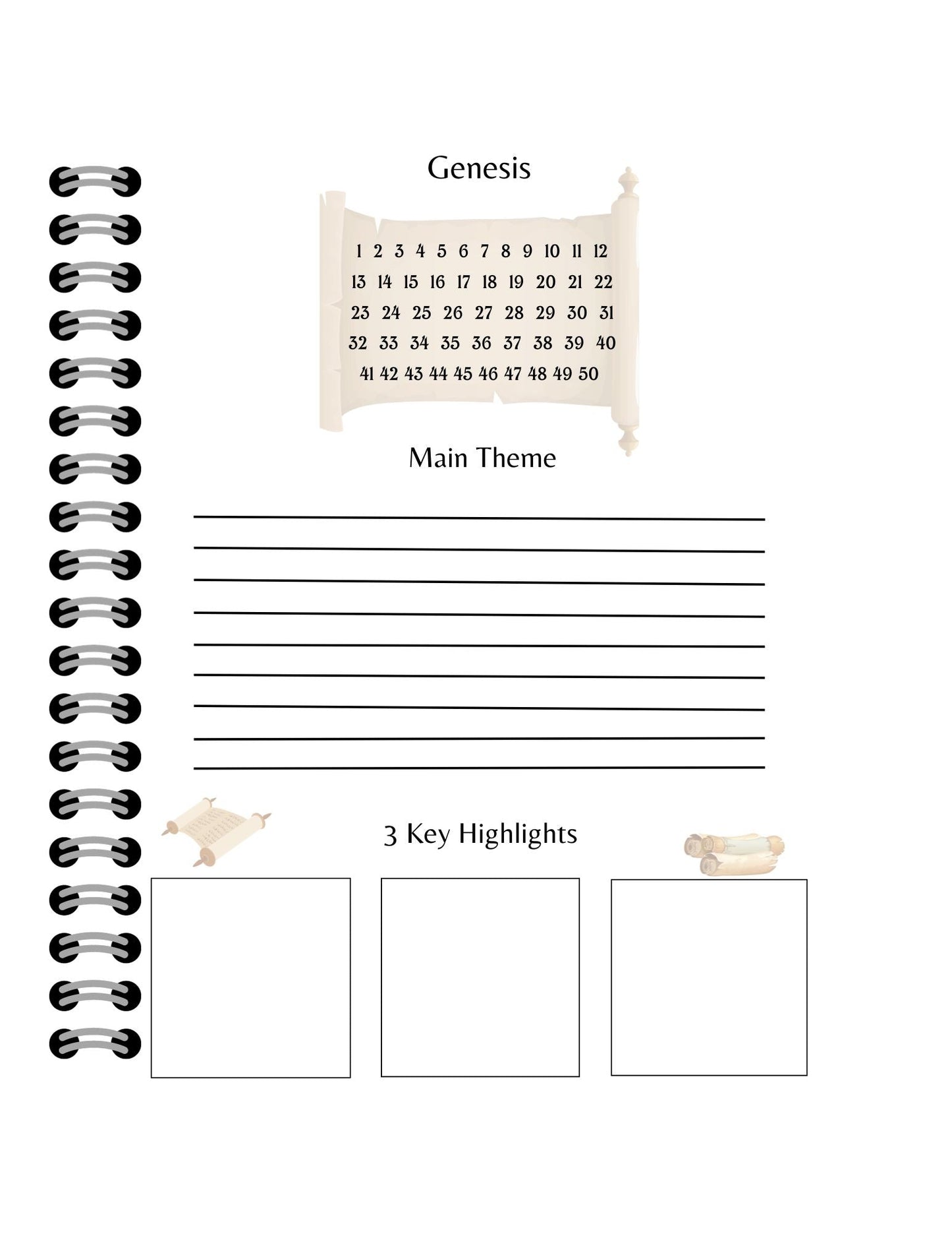Bible Study Guide With Tabs (english)