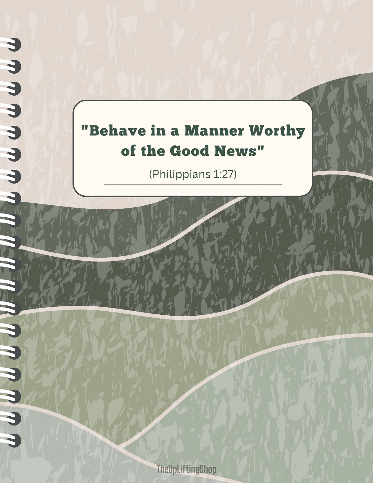 2025 Digital Notebook "Behave in a manner worthy of the Good News" Assembly