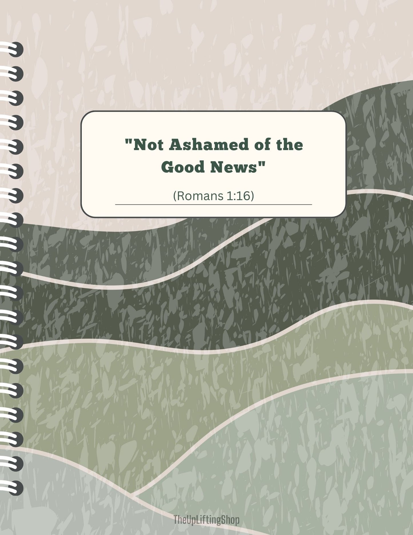 2025 Digital Notebook "Not Ashamed of the Good News" Assembly