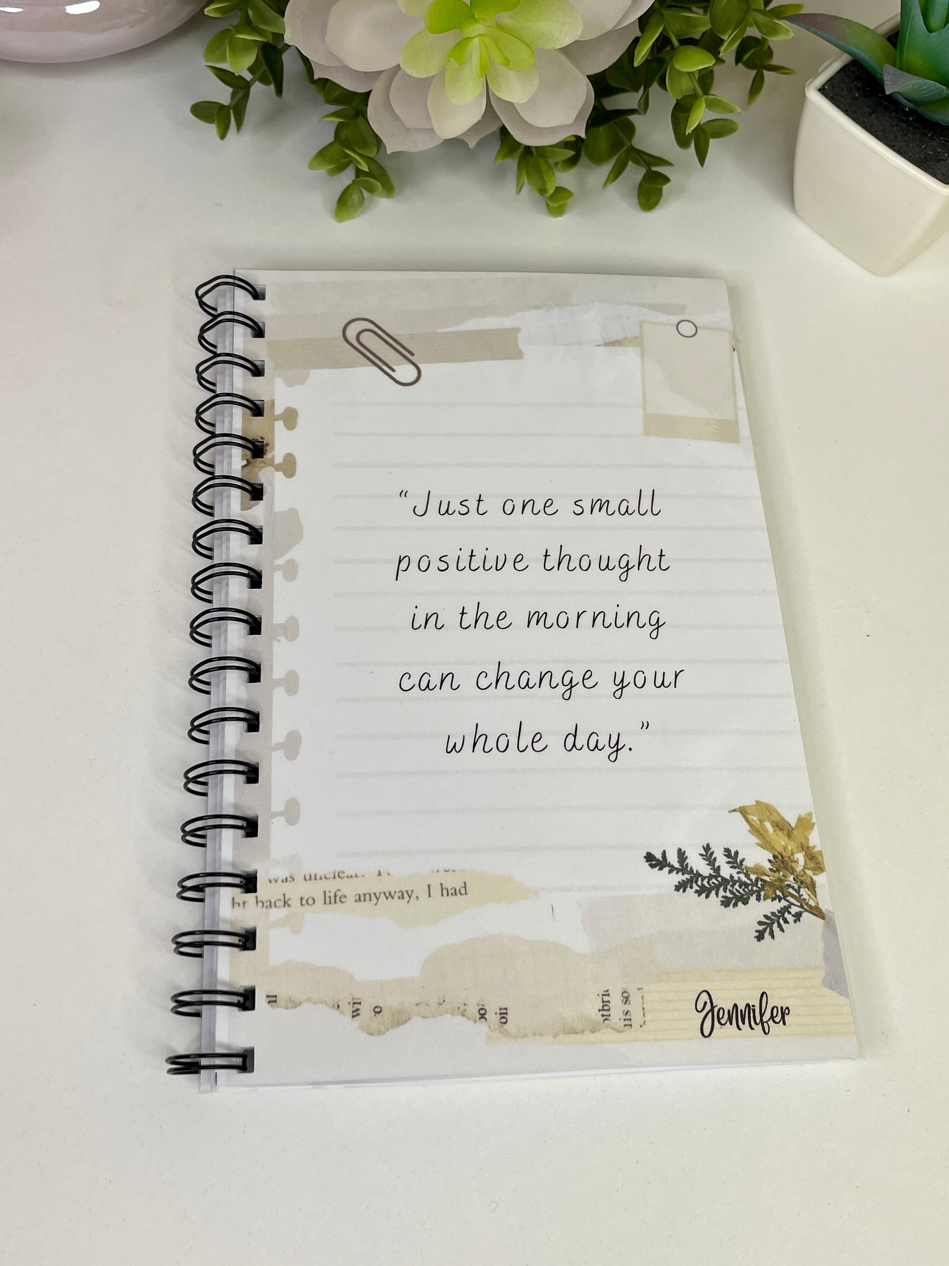 Positive Quote Notebook – The Uplifting Shop