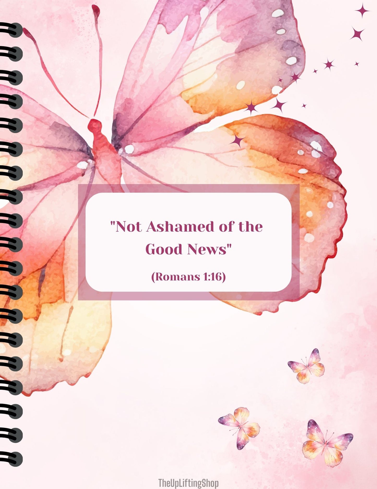2025 Physical Notebook "Not Ashamed of the Good News" Assembly