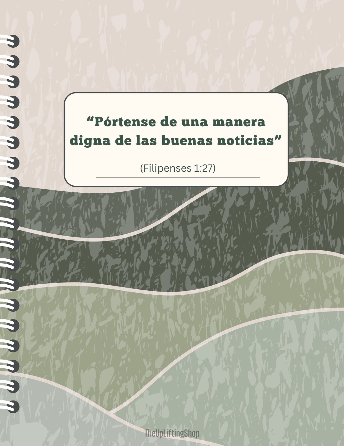 2025 Libreta Física "Pórtense de una manera digna de las Buenas Noticias" Asamblea